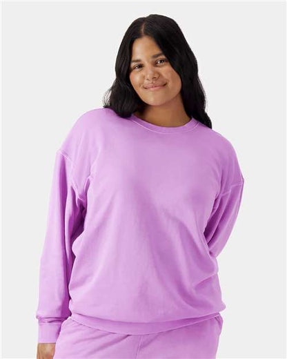 Comfort Colors Unisex Garment-Dyed Lightweight Crewneck Sweatshirt 1466