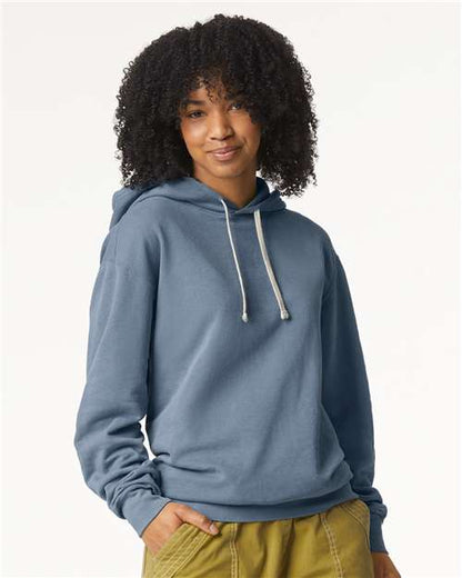 Comfort Colors Unisex Garment-Dyed Lightweight Fleece Hooded Sweatshirt 1467