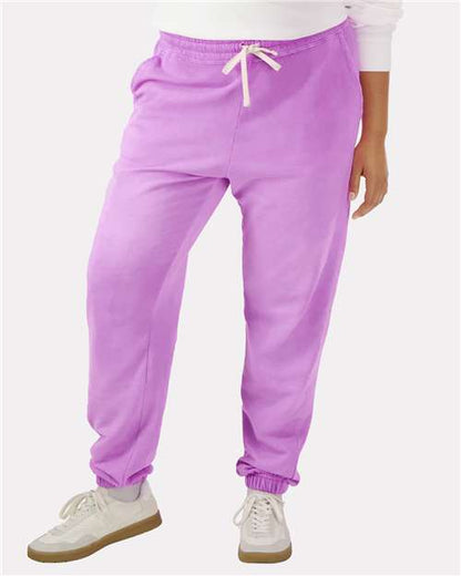 Unisex Garment-Dyed Lightweight Fleece Sweatpants