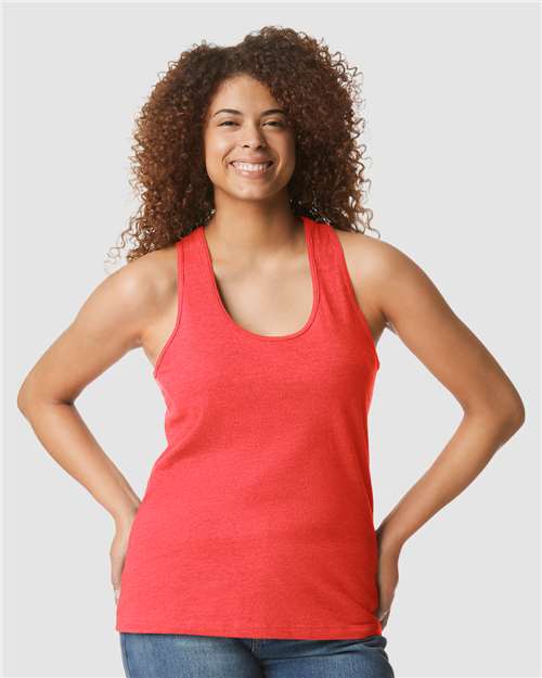 Gildan Women's Softstyle® CVC Racerback Tank Top 64220LCVC