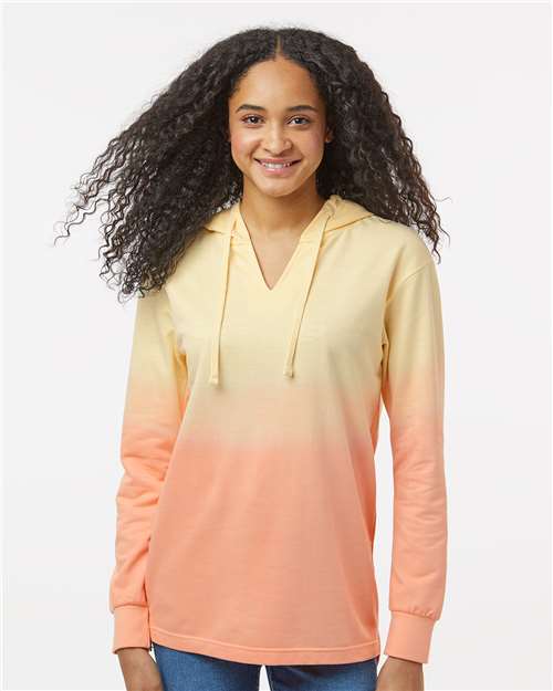 Women's French Terry Ombré Hooded Sweatshirt