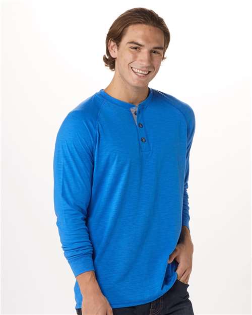 Unisex Henley Long Sleeve T-Shirt