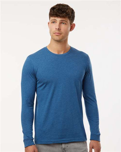 Unisex CVC Long Sleeve T-Shirt - Black