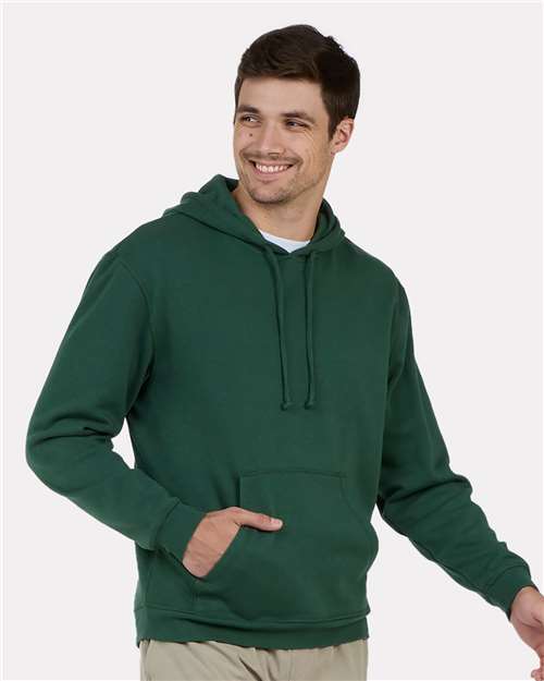 Unisex Fleece Hooded Sweatshirt - Black