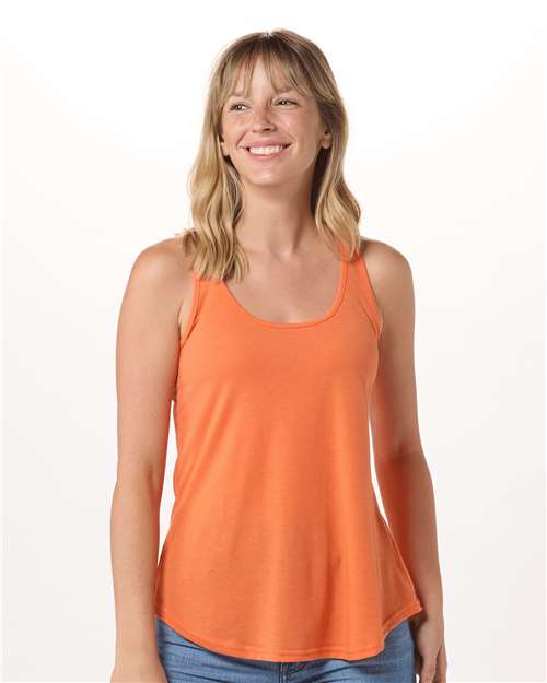 Women's Essential Racerback Tank Top - Black