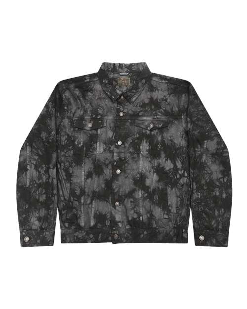 Tie-Dyed Denim Jacket