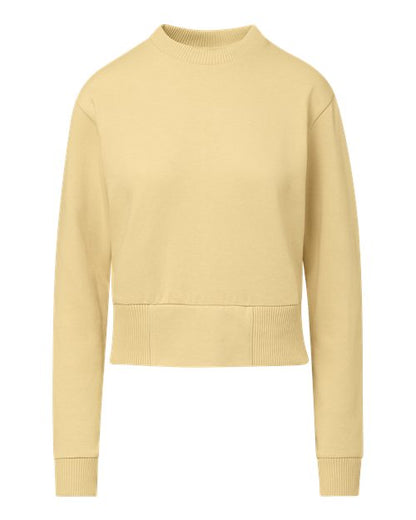 Women's Romi Cloud Fleece Crop Crewneck Sweatshirt