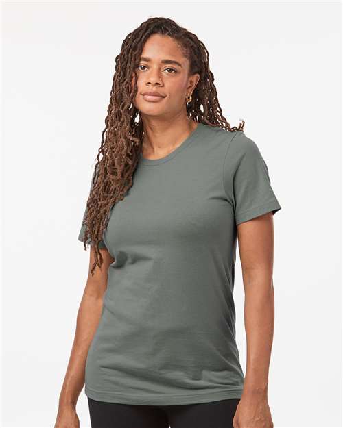 Combed Cotton T-Shirt - Black