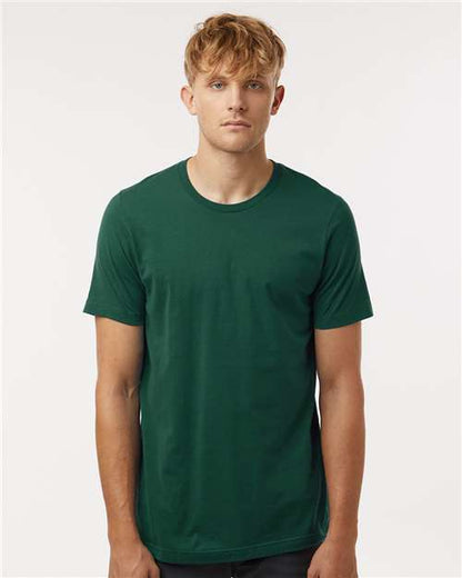 Combed Cotton T-Shirt - Black