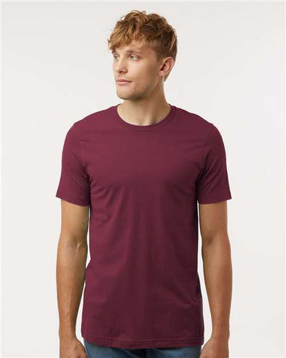 Combed Cotton T-Shirt - Black