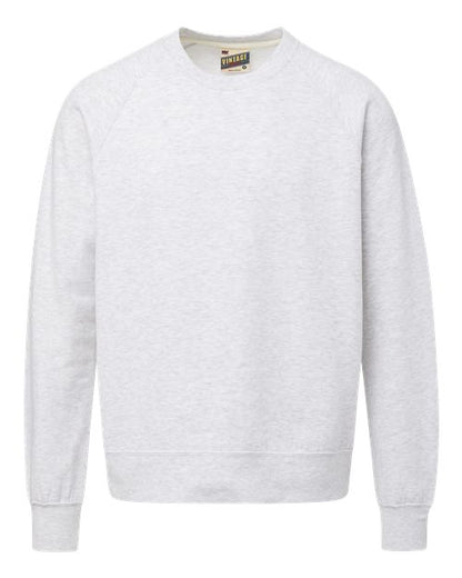 Men's Vintage Fleece Raglan Crewneck Sweatshirt