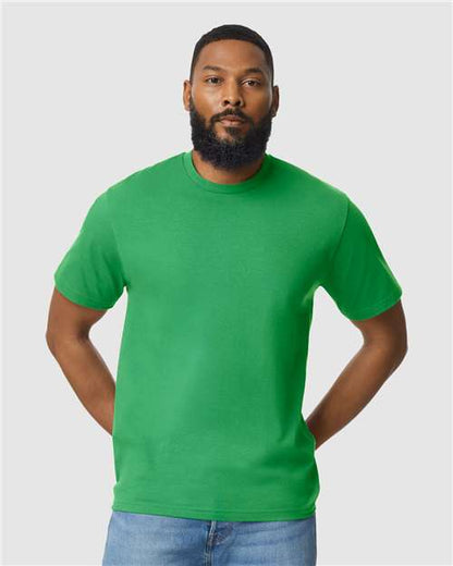 Unisex Softstyle® Midweight T-Shirt - Brown Savana