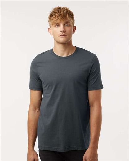 Combed Cotton T-Shirt - Black