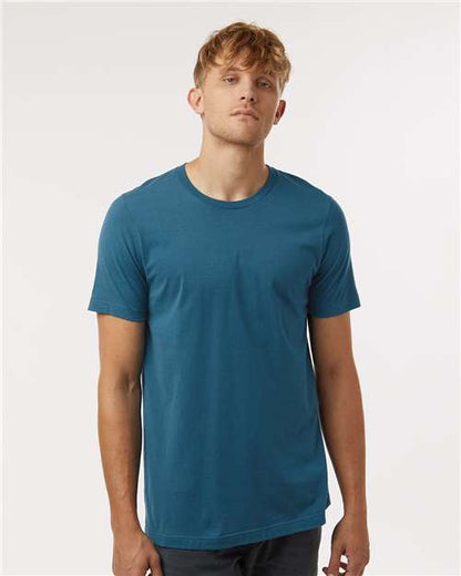 Combed Cotton T-Shirt - Black