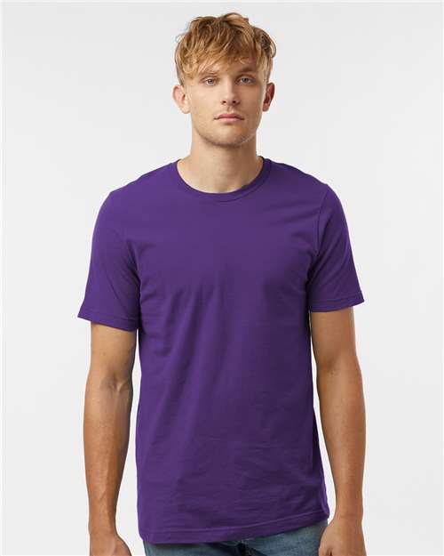 Combed Cotton T-Shirt - Black