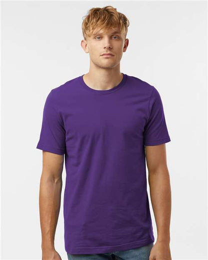 Combed Cotton T-Shirt - Black