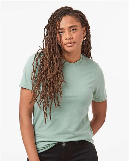 Unisex Combed CVC T-Shirt - Heather Black