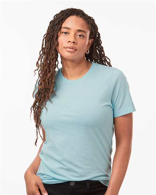 Unisex Combed CVC T-Shirt - Heather Black