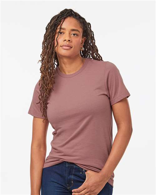 Unisex Combed CVC T-Shirt - Heather Black