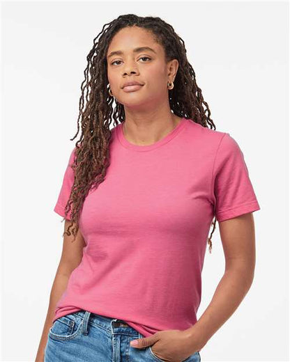 Unisex Combed CVC T-Shirt - Heather Black