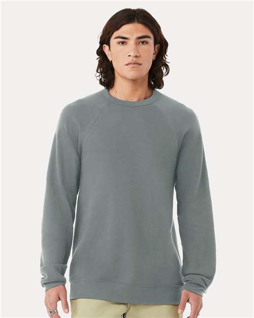 Sponge Fleece Raglan Crewneck Sweatshirt - 2XL