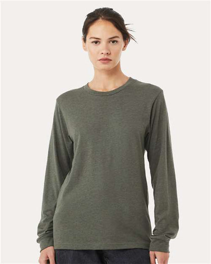 Heather CVC Long Sleeve Tee