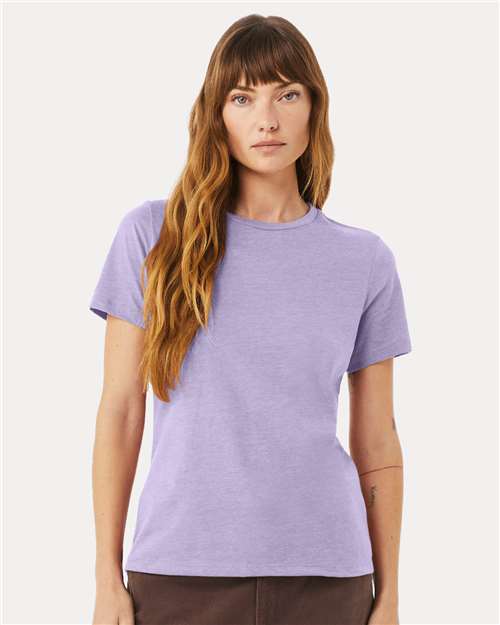 BELLA + CANVAS Women’s Relaxed Fit Heather CVC Tee 6400CVC
