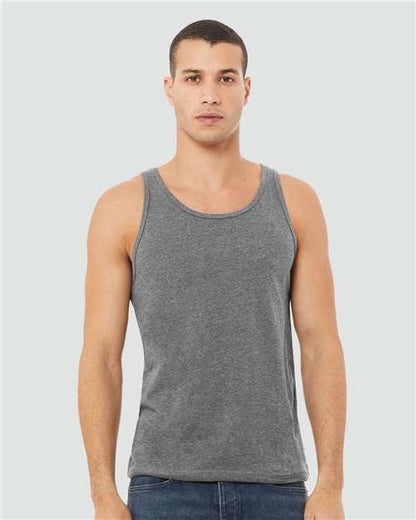 BELLA + CANVAS Unisex Heather CVC Tank 3480CVC