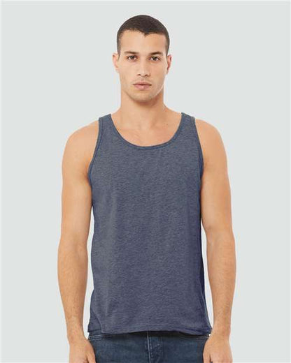 BELLA + CANVAS Unisex Heather CVC Tank 3480CVC