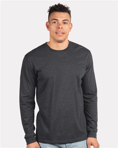 Unisex CVC Long Sleeve T-Shirt - Black