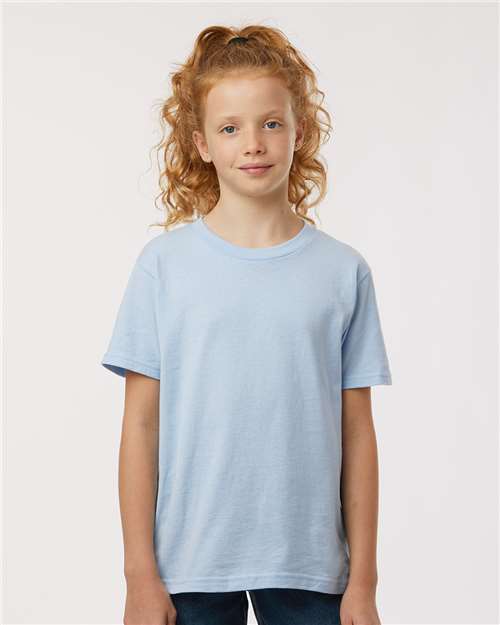 Youth Fine Jersey T-Shirt - Baby Blue