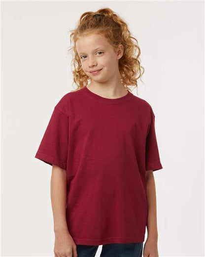 Youth Gold Soft Touch T-Shirt - Athletic Grey