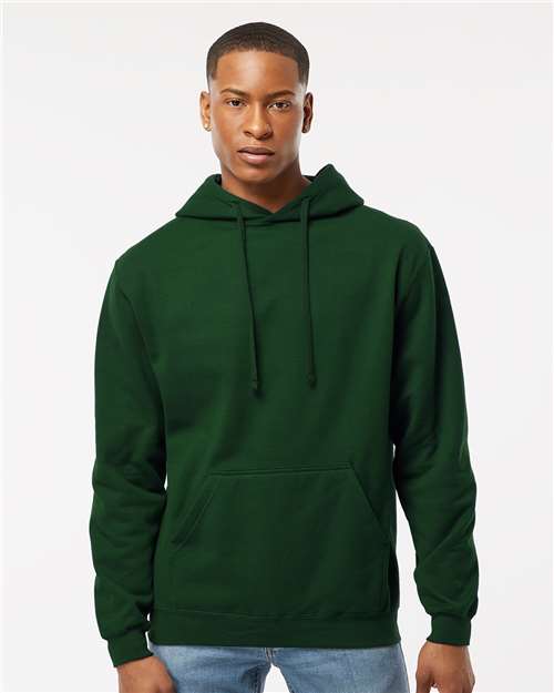 Unisex Fleece Hooded Sweatshirt - Black