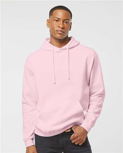 Unisex Fleece Hooded Sweatshirt - Black