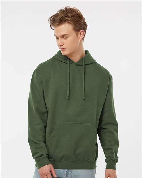 Unisex Fleece Hooded Sweatshirt - Black