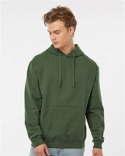 Unisex Fleece Hooded Sweatshirt - Black