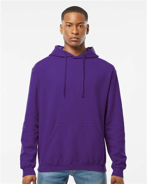 Unisex Fleece Hooded Sweatshirt - Black