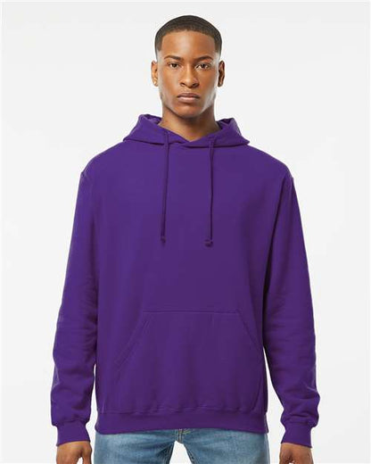 Unisex Fleece Hooded Sweatshirt - Black
