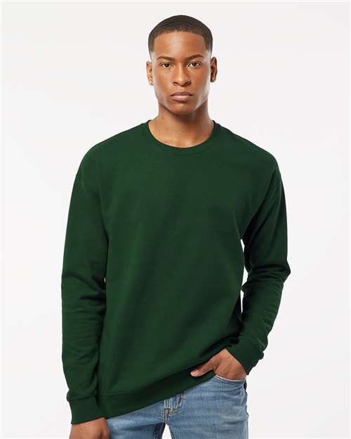 Unisex Fleece Crewneck Sweatshirt - Black