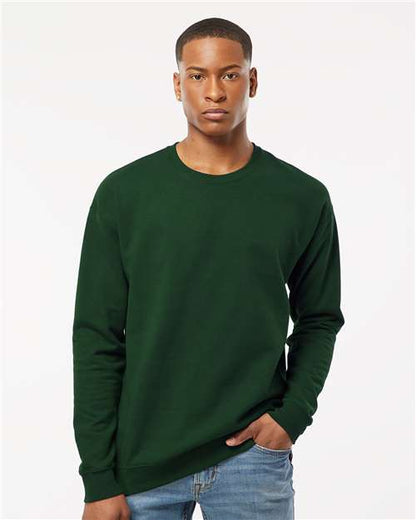 Unisex Fleece Crewneck Sweatshirt - Black