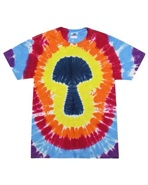 Unisex Shapes Tie-Dyed T-Shirt