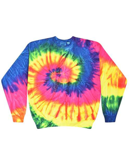 Tie-Dyed Fleece Crewneck Sweatshirt