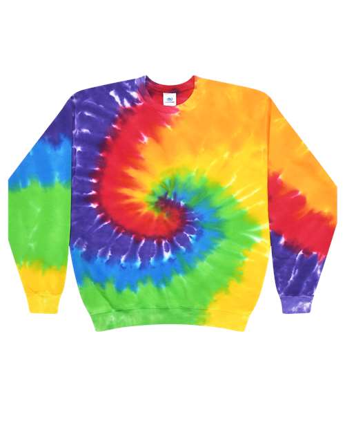 Tie-Dyed Fleece Crewneck Sweatshirt