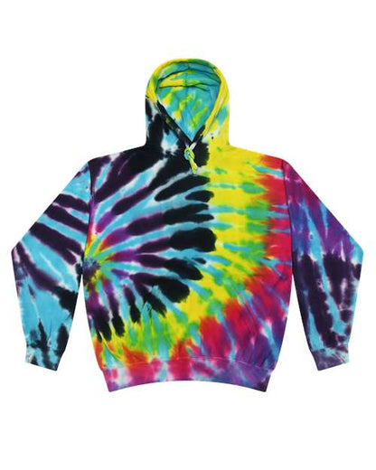 Unisex Tie-Dyed Hooded Sweatshirt - Blue Ocean