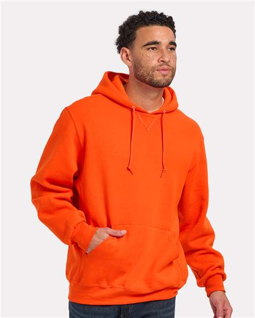 Unisex Fleece Hooded Sweatshirt - Black