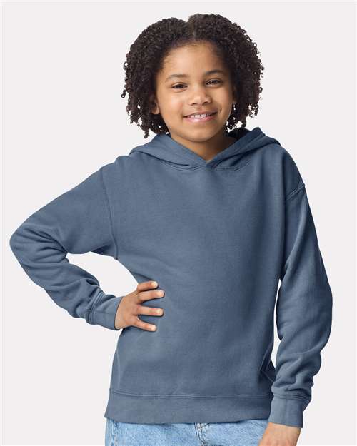 Comfort Colors Youth Garment-Dyed Lightweight Fleece Hooded Sweatshirt 1467Y