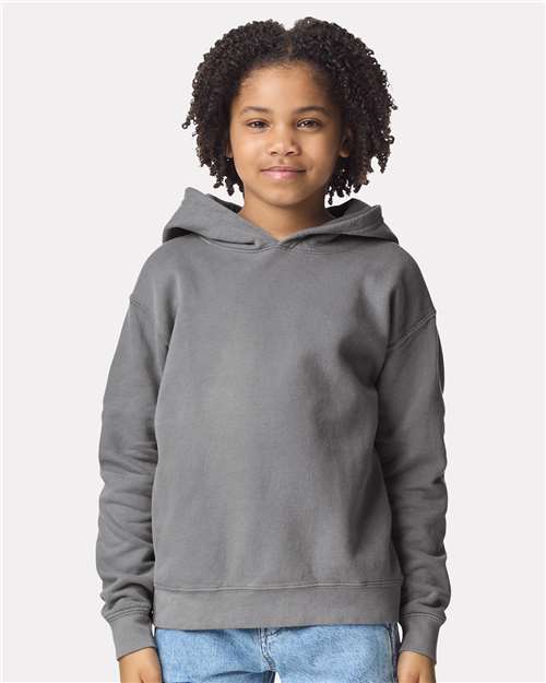 Comfort Colors Youth Garment-Dyed Lightweight Fleece Hooded Sweatshirt 1467Y