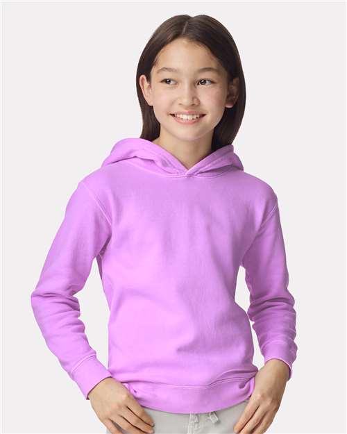 Comfort Colors Youth Garment-Dyed Lightweight Fleece Hooded Sweatshirt 1467Y