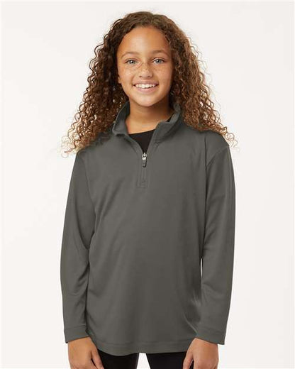 AllPro Youth Pro-Lock Performance Quarter-Zip Pullover 41870Y