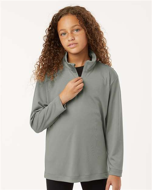 AllPro Youth Pro-Lock Performance Quarter-Zip Pullover 41870Y